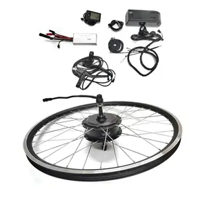 Ebike phụ kiện chuyển đổi Bộ dụng cụ 500W 20 inch xe đạp điện động cơ Kit 36V 48V 500W giữa ổ đĩa quay động cơ