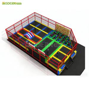 Trampolín Rectangular para Niños, Atracción de Feria, Trampolín Interior, <span class=keywords><strong>Mini</strong></span> Trampolín Cuadrado - Product Image 2