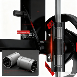 Vente chaude : Équipement de gymnastique à domicile – Machine Smith Squat, Câble Crossover pour <span class=keywords><strong>musculation</strong></span> et entraînement spor - Product Image 6