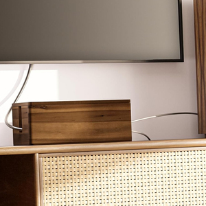 <span class=keywords><strong>Caja</strong></span> Organizadora de Cables de Madera de Acacia, Ocultador de Enchufes, <span class=keywords><strong>Caja</strong></span> de Almacenamiento de Cables <span class=keywords><strong>para</strong></span> Oficina, Cables de <span class=keywords><strong>Router</strong></span>, Debajo del Escritorio - Product Image 6