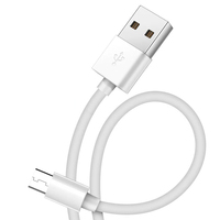 Câble de charge et de données Micro USB 2.0 blanc durable en gros, 4 cordons, 1M, 3M, 2M, pour chargeur Android Samsung Micro USB V9