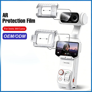 Verre trempé AR facile à installer pour Insta 360 Luna, film protecteur d'objectif, protection d'écran en verre pour caméra d'action Insta Luna - Product Image 1