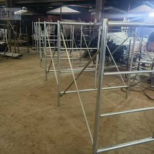 Métal galvanisé à chaud léger d'échafaudage de cadre en H pliable professionnel pour l'<span class=keywords><strong>escalier</strong></span> et l'entrepôt en vente - Product Image 6