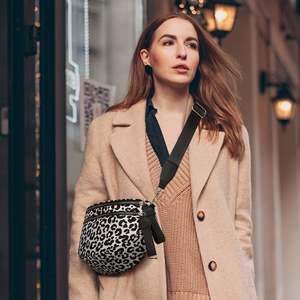 Sac de poitrine antivol pour homme, sac de poitrine multifonctionnel en cuir, sac banane personnalisé, sac de poitrine de loisirs, vente chaude - Product Image 3