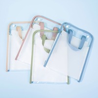 Porte-documents extensible A4 en PVC transparent, 13 couches, imperméable, imprimé UV, couleurs personnalisables, grande capacité, pour examens et papiers d'étudiant