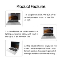 LFD105 Ecran film ouverture Magnétique amovible Privacy Screen protector film laptop privacy filter for MacBook screen protector