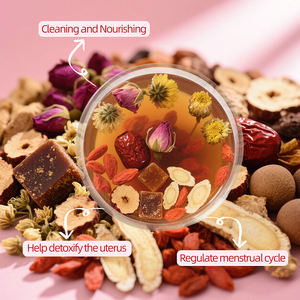 Teh Herbal Alami Pembersih Rahim <span class=keywords><strong>Detox</strong></span> Fib roid Tea Untuk Membersihkan Racun dan Sisa di Rahim, Mendukung Kesehatan - Product Image 3