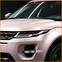 Untuk Land Rover Range Rover Evoque 2012 2013 2014 2015 2016 2017 2018 L538 Lampu Depan LED 4 Lensa Upgrade 2026 Desain Upgrade Baru