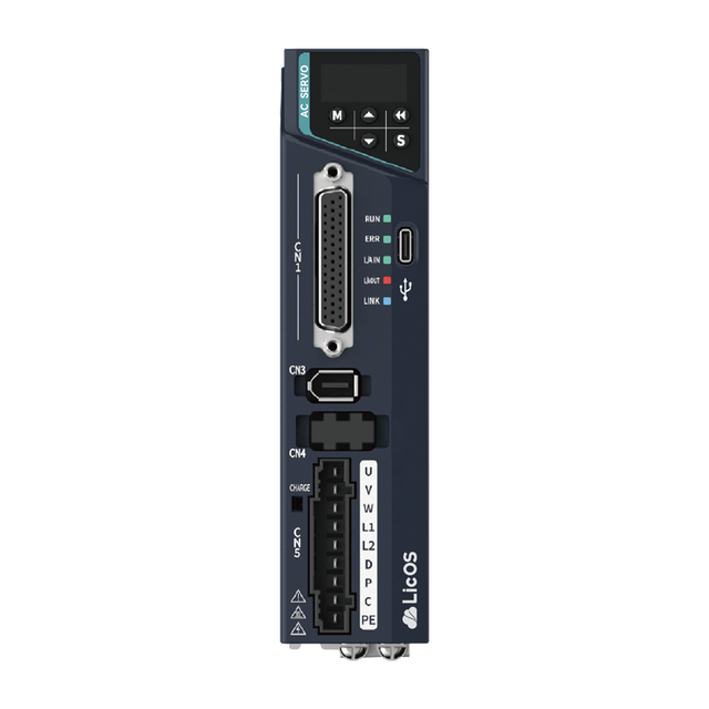 High Precision 100W Bus-type Servo Drive EtherCAT Control Aluminum Alloy Single-phase 220V AC for Mini Industrial Equipment