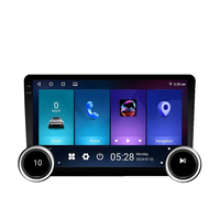 Autoradio stéréo DVD GPS Navigation 10,5 pouces avec double bouton DSP RDS, écran tactile multimédia Android pour voiture, 2 Go 32 Go