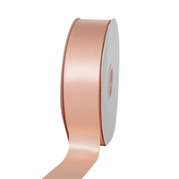 Ruban de satin simple face 25 mm pour cadeaux de luxe DIY – Vente en gros compétitive