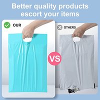 Enveloppes d'expédition avec logo, emballage de coursier recyclé, sac d'expédition, emballage de vêtements, sacs d'expédition personnalisés, polymailer avec poignée