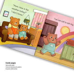 Libro de Pasatiempos para Niños con Impresión Personalizada, Libro Ilustrado en <span class=keywords><strong>Inglés</strong></span> para el Desarrollo de Intereses Infantiles, Libro de Lectura para Grupos de Jardín de Infancia al por Mayor - Product Image 2