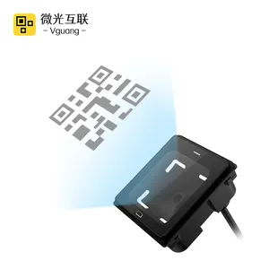 Vguang-escáner de código de barras Q340, lector de código de barras con pantalla de visualización, lector de código qr