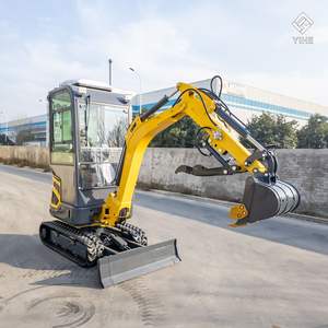 कुशल उपकरण बदलने के लिए त्वरित हैच निर्माण साइट डिगर के साथ सभी उद्देश्य उच्च शक्ति मिनी खुदाई - Product Image 1