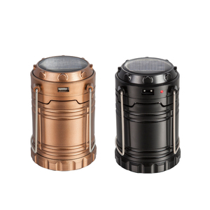 Linterna <span class=keywords><strong>LED</strong></span> Recargable Portátil para Acampar al Aire Libre, Lámpara de Camping con Energía Solar, Antorcha - Product Image 2