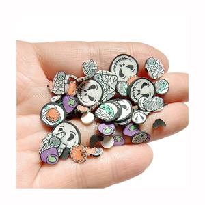 Rebanadas de arcilla polimérica de 500g, rociadores de Halloween, Gato de momia para pastel DIY, accesorios de decoración para teléfono móvil - Product Image 3