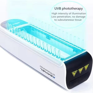 โคมไฟยูวีบีแบบใช้มือถือโคมไฟทรีตเมนต์2024ระดับมืออาชีพเทรนด์ใหม่โคมไฟ311nm โรคด่างขาวแบบวงแคบสำหรับใช้ในบ้าน KN-4003BL2D - Product Image 1