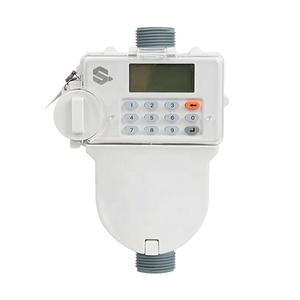 Ciu STS เครื่องวัดน้ำอิเล็กทรอนิกส์แบบเติมเงิน, DN15-DN50เจ็ทอเนกประสงค์ ISO 4064คลาส B IP68ทองเหลืองแบบไร้สาย - Product Image 5