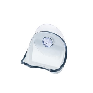 Bathroom Razor Suction Cup Holder Light Blue Gray Durable No Drill Install Shaver Storage Rack - Product Image 5