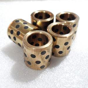 SOB20-30-30บูชตลับลูกปืนแบบแข็งแขนทองแดงกราไฟท์หล่อลื่นในตัวสำหรับขายส่งปลีก - Product Image 1