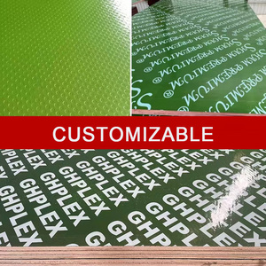 Kayu Lapis Berlapis Plastik Hijau untuk Sambungan Jari-jari, Papan Kayu Konstruksi Berlapis Plastik Tempered, Kayu Lapis Tahan Air - Product Image 2