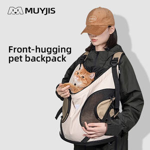 Tas Ransel Hewan Peliharaan Ventilated Comfort - Carrier yang Dapat Disesuaikan & Bernapas untuk Kucing dan Anjing - Product Image 2