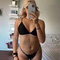 Designermerk, hoge taille, tweedelig, effenkleurige, driehoekige bikini, luxe badkleding voor dames, bloemen-/dierenprint, UV-bescherming