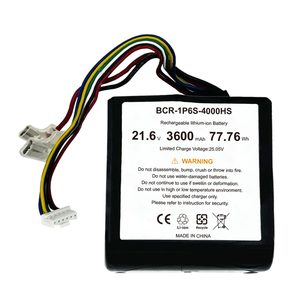 Batterie d'aspirateur au lithium-ion 21,6 V 3600 mAh BCR-1P6S-4000HS pour Roborock <span class=keywords><strong>Dyad</strong></span> PRO Combo A10 Ultra E A10+ Ultra SWLB - Product Image 1
