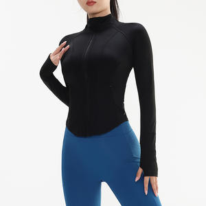 Camiseta Deportiva de Yoga para Mujer, Ligera, Transpirable, sin Costuras en el Cuello, Elástica en Cuatro Direcciones, de Secado Rápido, Talla Grande, Ajustada, para Ejercicio - Product Image 6