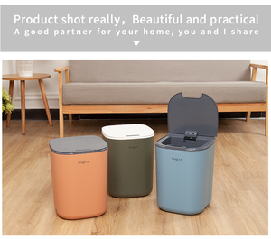 Bán Sỉ Thùng Rác Khách Sạn Có Tay Cầm Thùng Rác Nhà Bếp Bằng Nhựa Thùng Rác Thực Phẩm Cho Nhà Bếp - Product Image 2