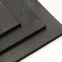 Nouveaux tapis de sol en caoutchouc de haute qualité pour salle de sport, bande antidérapante, absorption des chocs, dalles de sol en caoutchouc pour aire de jeux et salle de sport