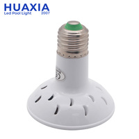 Ampoule LED RGB pour piscine, base à vis E27, lumière de piscine à changement de couleur, lumière submersible pour piscine, ampoule PAR25