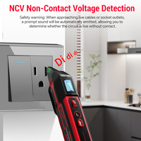 Détecteur de disjoncteur AC NOYAFA NF-824, testeur de tension électrique, détection de polarité de prise GFCI, fonction NCV, Type-C