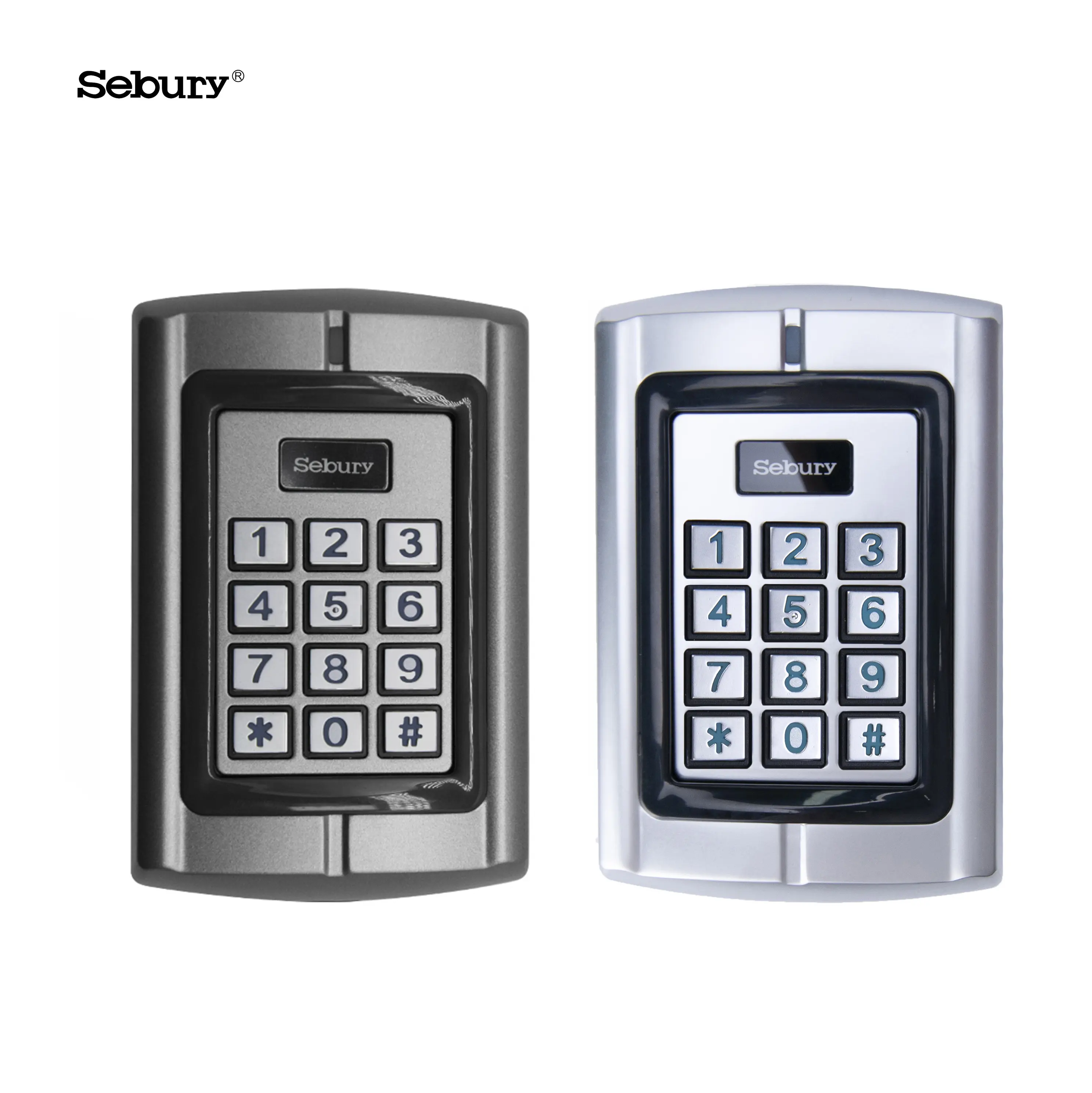 Sebury B6K-IC En Gros Porte de Sécurité En Métal Étanche De Contrôle D'accès De Proximité Rfid Wiegand 26 bits Autonome Lecteur de Clavier