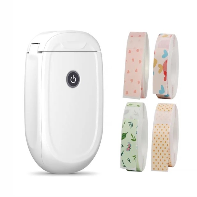0.5 Inch Mini Portable Wireless Thermal Printer Digital Label Handheld Blue Tooth Thermal Printer