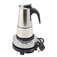 500w מיני חשמלי תנור תנור סיר רב תכליתי קטן קפה דוד מוקה חימום חם צלחות קפה חלב מכונת האיחוד האירופי בארה"ב