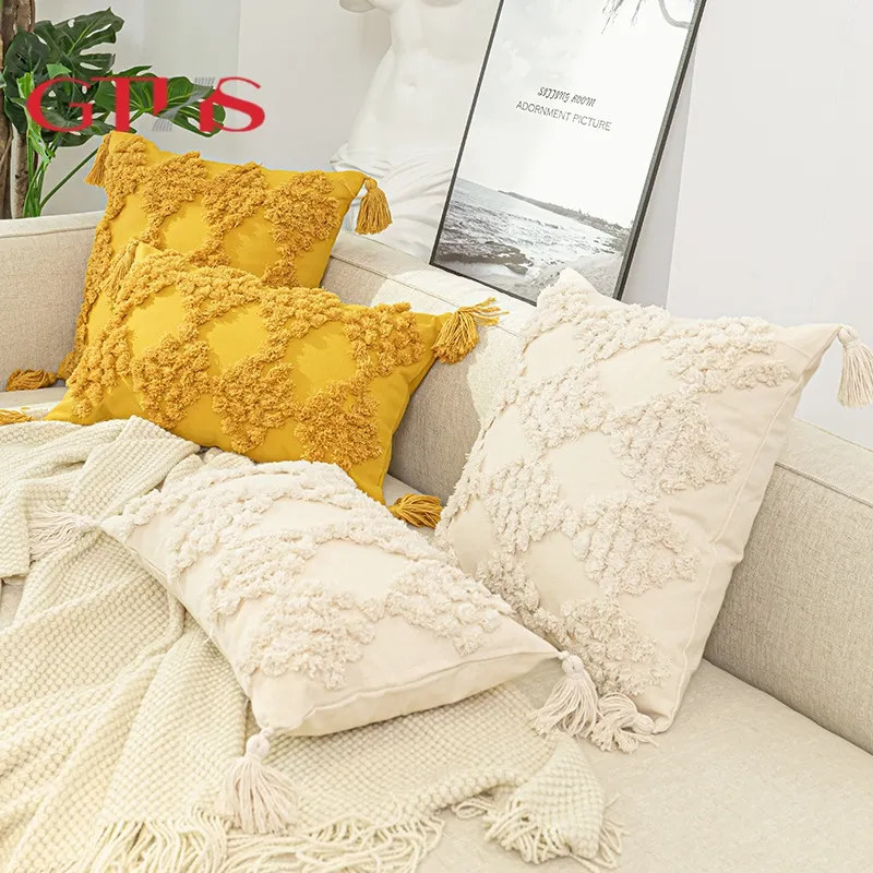 ソファホームソファウィンドウシートの装飾のための古典的な豪華な縞模様のクッションカバー枕カバーを投げる