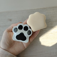 Houppette de maquillage mignonne en forme de patte d'animal, sans latex, inspirée des animaux, lavable, pour fond de teint