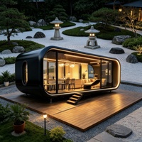 Cafetería Apple Cabin Space Capsule |   Cafetería Móvil Modular, Quiosco de Café, Casa Prefabricada, Oficina en Casa, Hotel, Villa