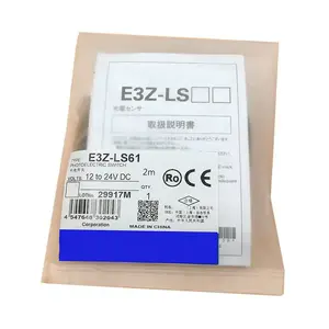 E3Z-LS61 SENSOR CPU PLC controlador lógico programável E/S digital Contador de alta velocidade Unidades estoque cp1l m60dra