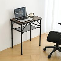 Table de pique-nique pliante moderne en aluminium légère et très vendue, 2 pieds, table de camping portable