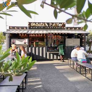 Cina popolare contenitore ristorante per la vendita Custom contenitore Bar prefabbricato caffè chiosco contenitore <span class=keywords><strong>Cafe</strong></span> per il cibo - Product Image 4