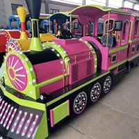 Train sans rails touristique pour l'extérieur et l'intérieur, train sans rails classique pour parc d'attractions, pour enfants et adultes, en promotion
