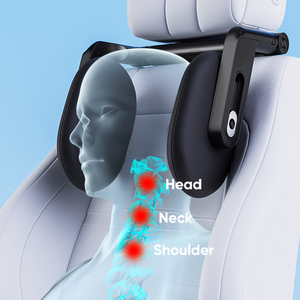 Reposacabezas giratorio ergonómico con soporte cervical, cómodo y elegante, para aliviar el dolor de cuello, almohada de espuma viscoelástica para el cuello del coche. - Product Image 4