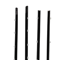 Bande d'étanchéité en caoutchouc étanche en verre coupe-vent de voiture pour Acura TL 2009-2014 72950-TK4-A02 72910-TK4-A02
