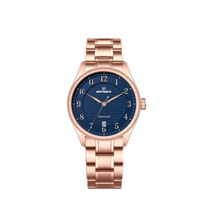 Montre de luxe de marque supérieure, automatique japonaise NH35/NH36, avec verre saphir, acier inoxydable et cuir, pour un look habillé ou décontracté, en vente - Product Image 5