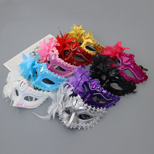 <span class=keywords><strong>Masque</strong></span> <span class=keywords><strong>de</strong></span> fête Halloween en plastique plaqué, demi-visage, motif fleur <span class=keywords><strong>de</strong></span> lys, style Princesse <span class=keywords><strong>de</strong></span> <span class=keywords><strong>Venise</strong></span>, <span class=keywords><strong>masque</strong></span> pour les yeux 18+ - Product Image 1