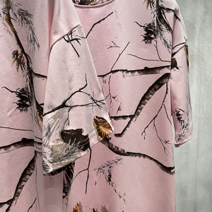 Camiseta de Verano para Hombre, Nueva Llegada, 240 g/m², 59.5% Algodón, 40.5% Poliéster, Diseño de Ramas, Cuello Redondo, Estilo Informal y Moderno, Manga Corta - Product Image 6