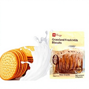 Gâteau au <span class=keywords><strong>lait</strong></span> frais de prairie <span class=keywords><strong>Good</strong></span> Shop 218g, biscuits emballés individuellement, conservation à température ambiante recommandée, petit-déjeuner - Product Image 1